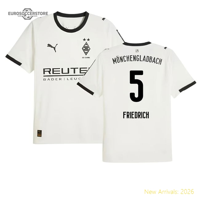 Match-Day 2025-2026 Borussia Mgb Home Shirt (Friedrich 5)