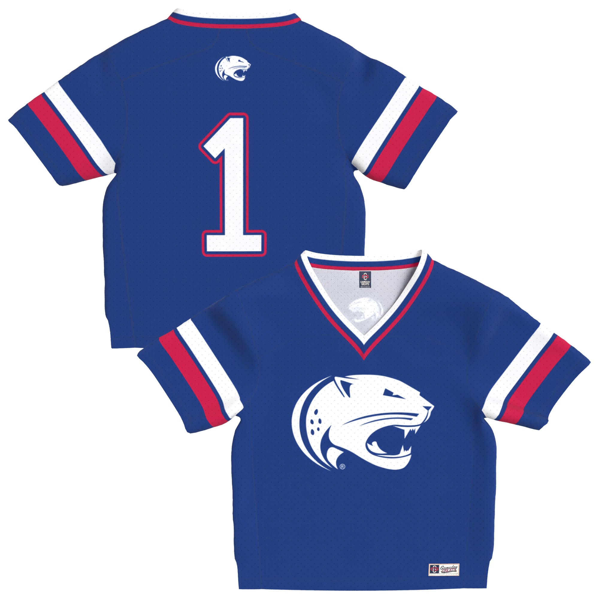 Infant Blue South Alabama Jaguars Lightweight Collegiate Football Fashion Jersey