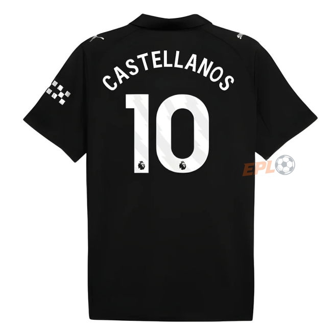 2025-20 Man City Soccer Jerseys top quality Away Shirt - Adults