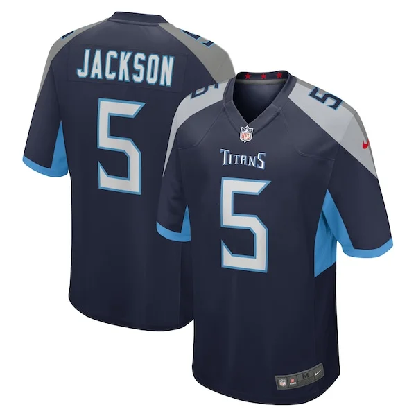 None Kearis Jackson Game Jersey - Navy | NFL Player Jersey | NFL Footb