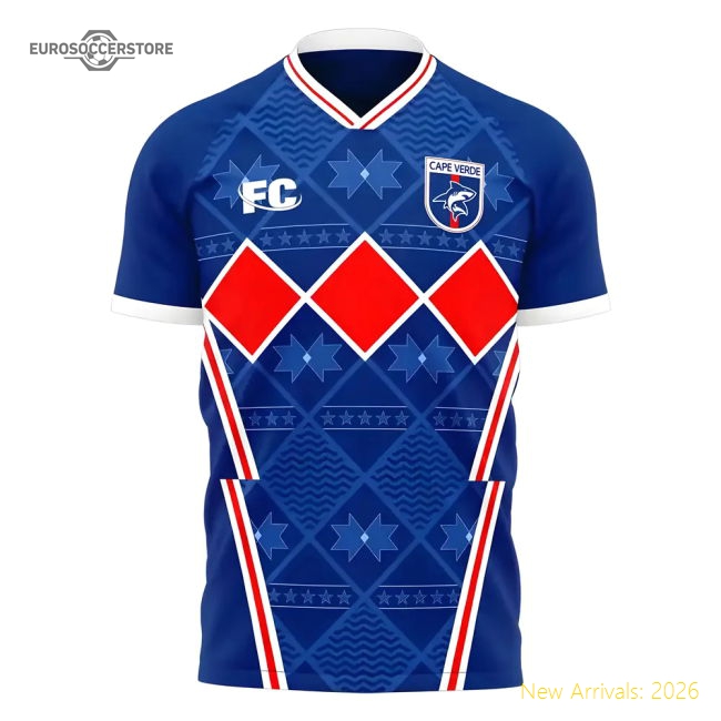 First-class Cape Verde 2021-2022 Home Concept Kit (fans Culture)