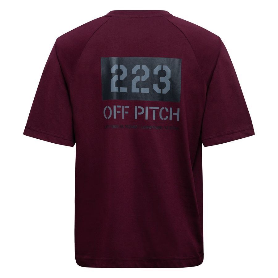 Halo T Shirt Boxy Halo X Dbu Bordeaux Supporter Version