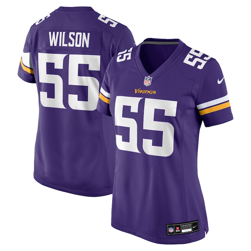None Eric Wilson Star Player MIN Vikings Durable Jersey for NFL Fans