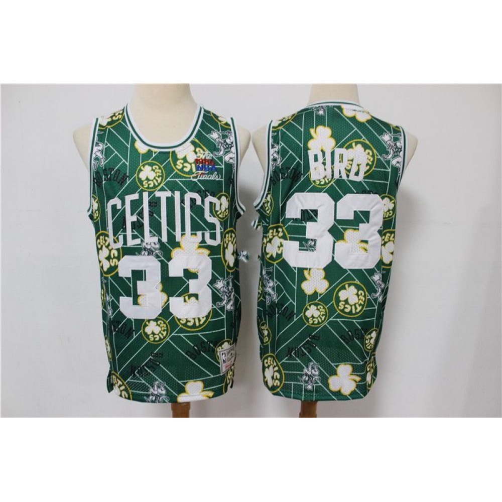 Performance 33 Boston Celtics Green Jersey - - Basketball Fan Gear