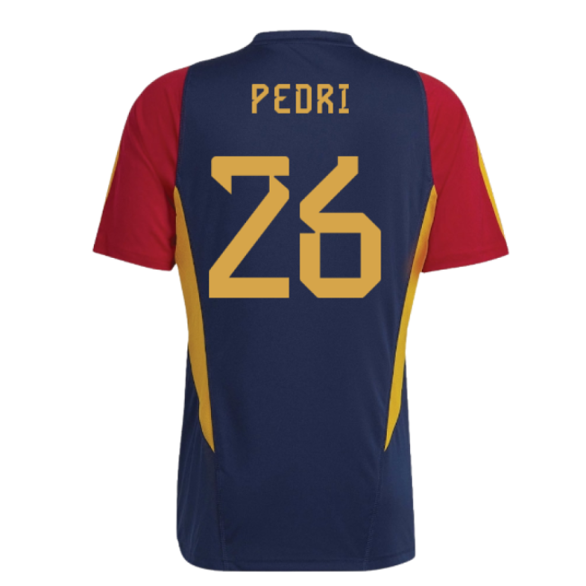 2022-2023 Spain Training Jersey (Navy) (Pedri 26)