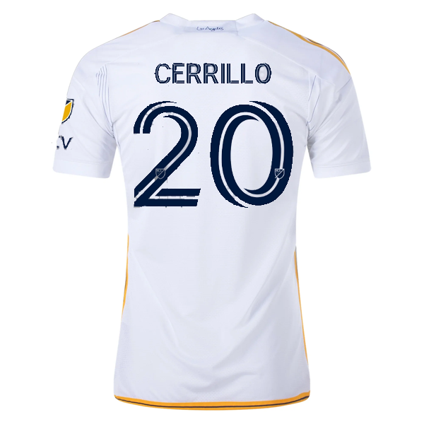 LA Galaxy Cerrillo 2024-2025 UCL Home Jersey – Authentic Shirt