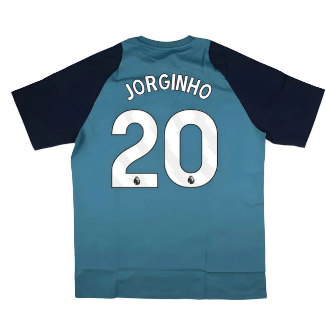 Arsenal 2025-20 Training Football Shirt Jorginho (20) L S