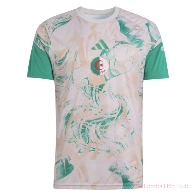 Supporters Algeria 2026-2027 Home Pre-Match Shirt (Ait Nouri 15)