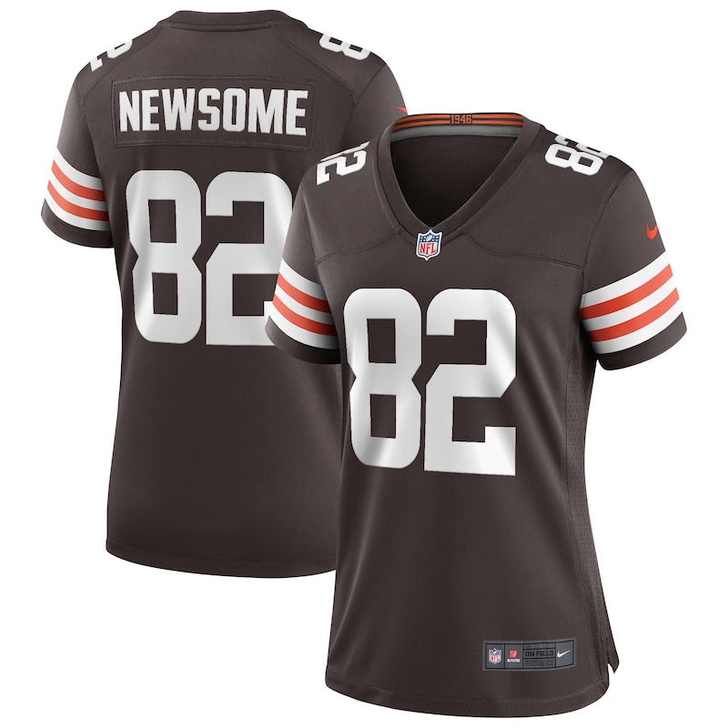 None Ozzie Newsome Cleveland Browns Football Franchise Replica Jersey