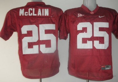 Men's Alabama Bama Red 2024 premium None #25 home jersey Jersey