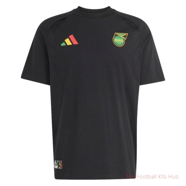2026-2027 Jamaica x Bob Marley Tiro Training Tee (Black)