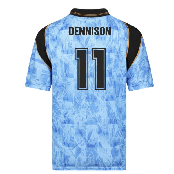 [DDJ] Wolverhampton Wanderers Retro Shirt Away Kit 1993 (Dennison 11)