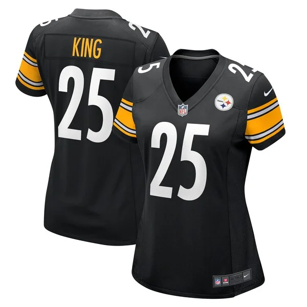Performance Pittsburgh Steelers Game Jersey - Premium Black NFL Fan...