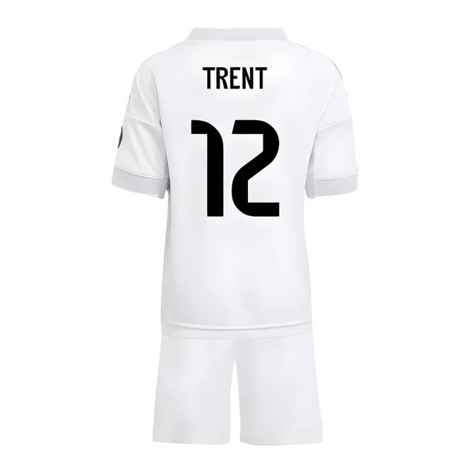 Camiseta Real Madrid 2025-2026 Local Hombres - Oficial Con Trent 12