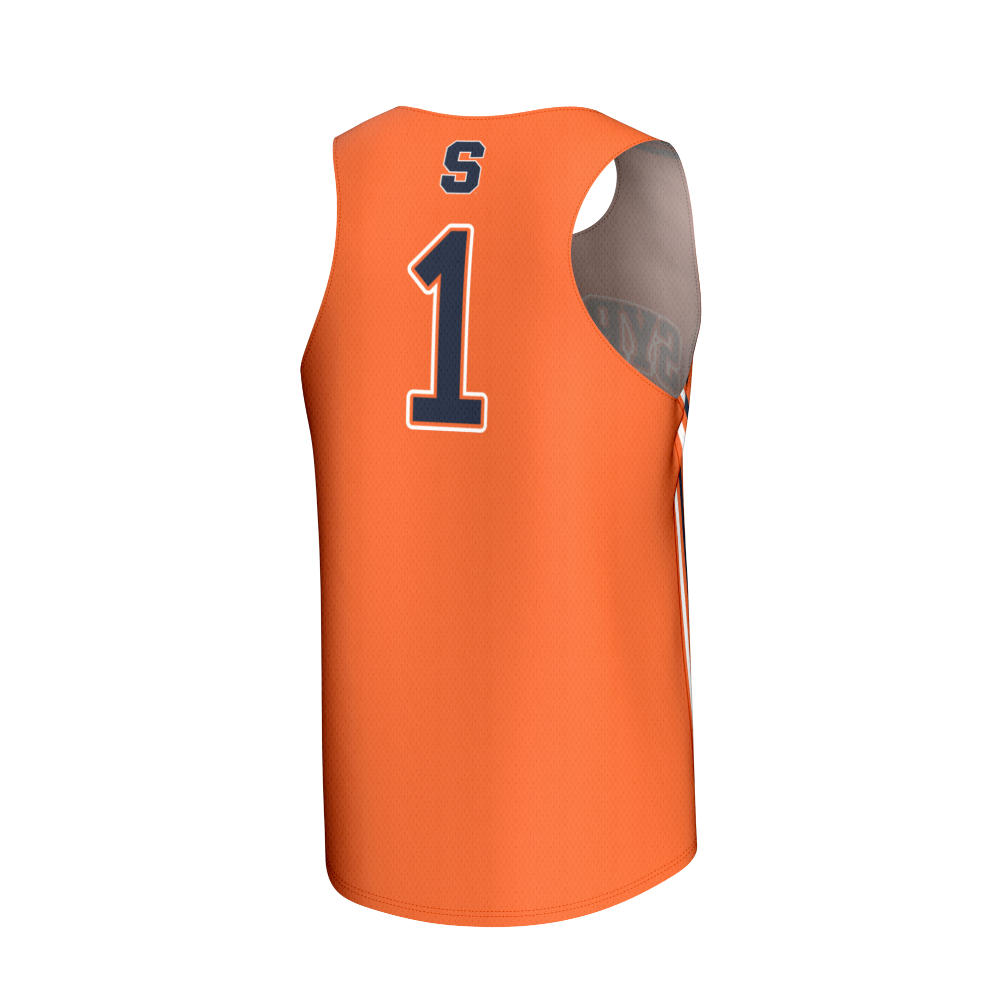 [NJP] Syracuse Orange GameDay Greats Unisex Lightweight Collegiate Women's Field Hockey Fashion Jersey - Orange