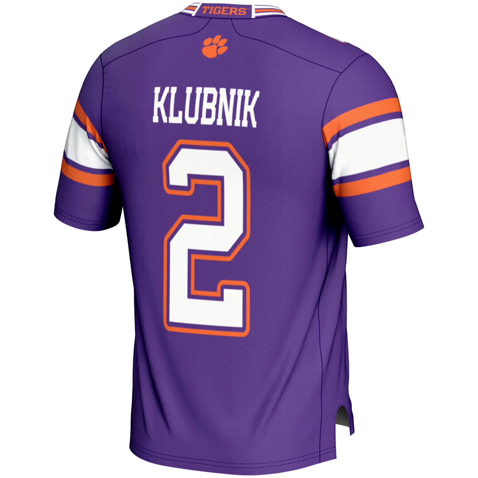 [NJP] Cade Klubnik Clemson Tigers GameDay Greats Youth NIL Player Football Jersey - Purple