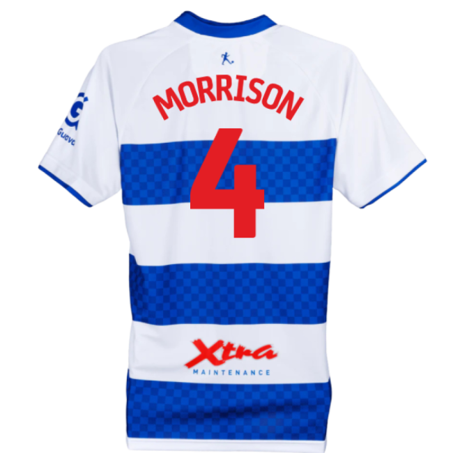 Football Qpr Queens Park Rangers Home Shirt Morrison #4 High Perfo...