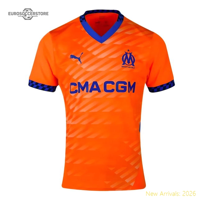 Club Teams,Marseille 2024-2025 Marseille Third Shirt Fan Favorite