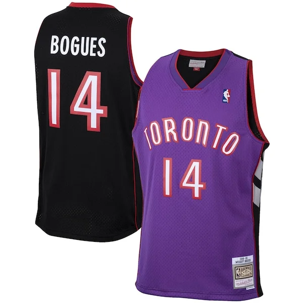 Muggsy Bogues TOR Swingman Jersey - stylish authentic basketball