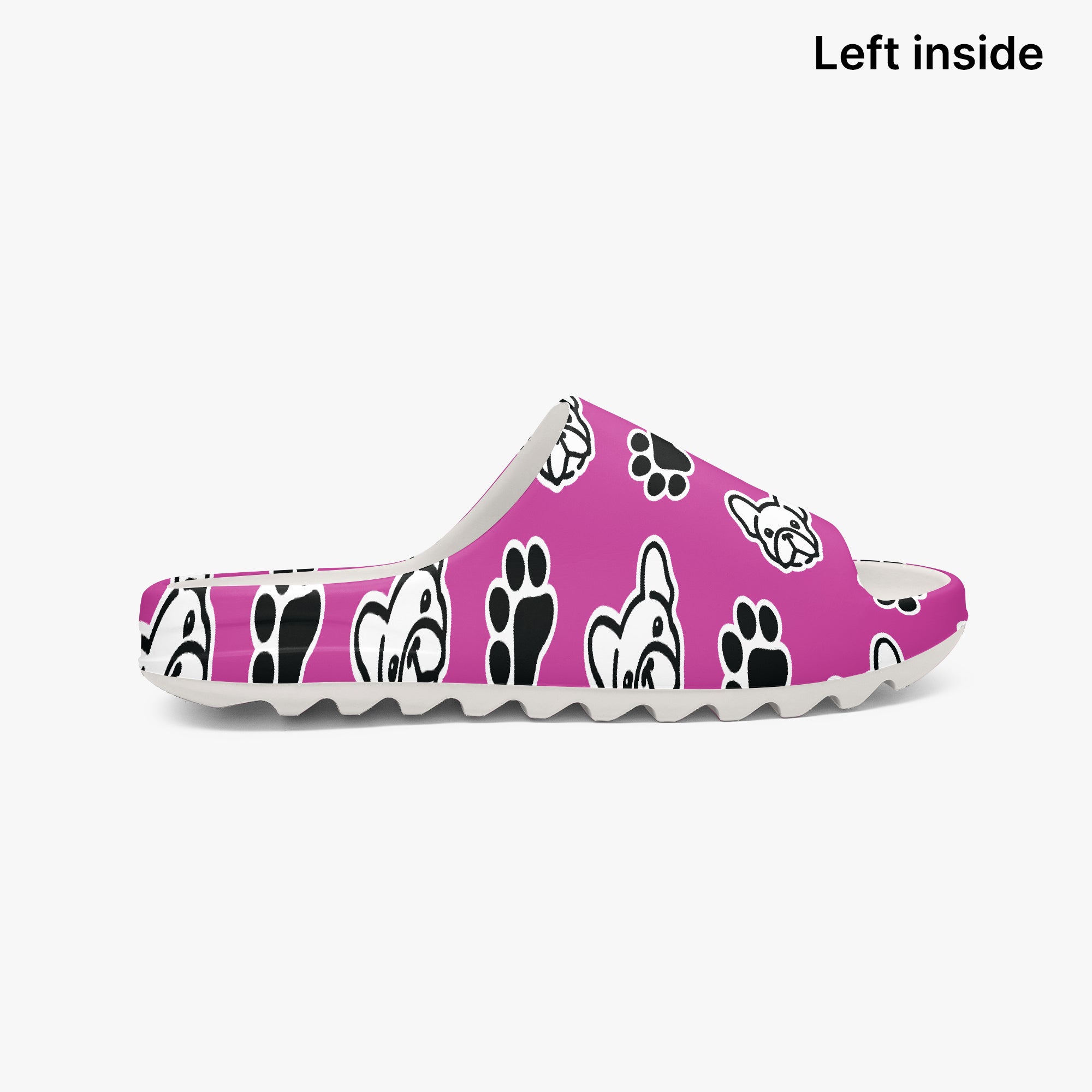 French Bulldog Beans Slide Sandals Useful Frenchie Gear