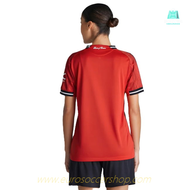 2025-2026 Man Utd Authentic Home Shirt (Womens) (Shaw 23)
