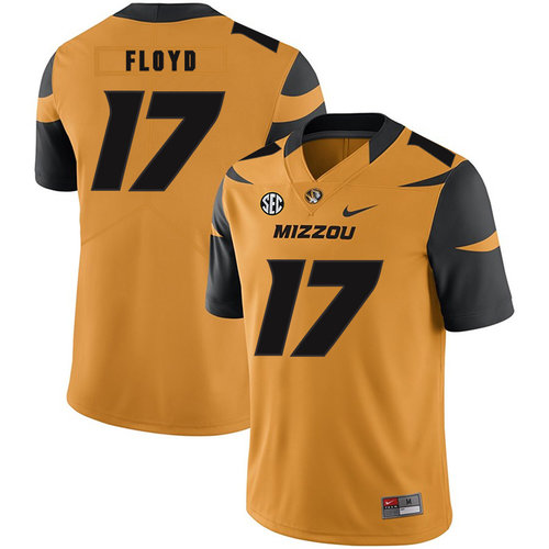 Men's None Gold 2024 embroidered Richaud Floyd #17 game jersey Jersey