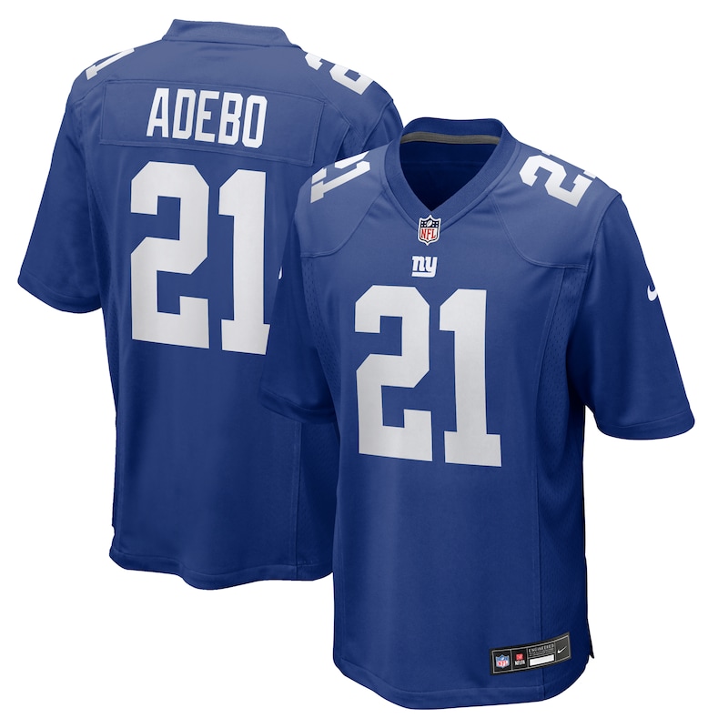 None Paulson Adebo New York Giants Vintage Authentic Jersey for NFL Fa