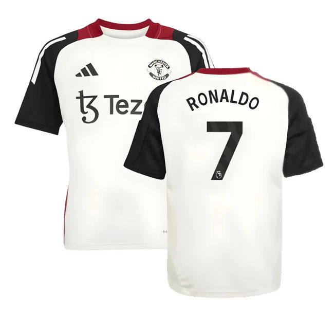 Man Utd Training Football Jersey 2024-20 Season Ronaldo 7 L M S Kids