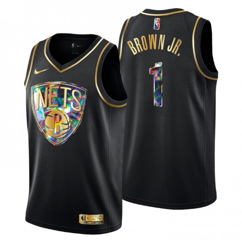 Nets Black Brooklyn Nets #1 Jersey - Cost-Effective Premium Quality