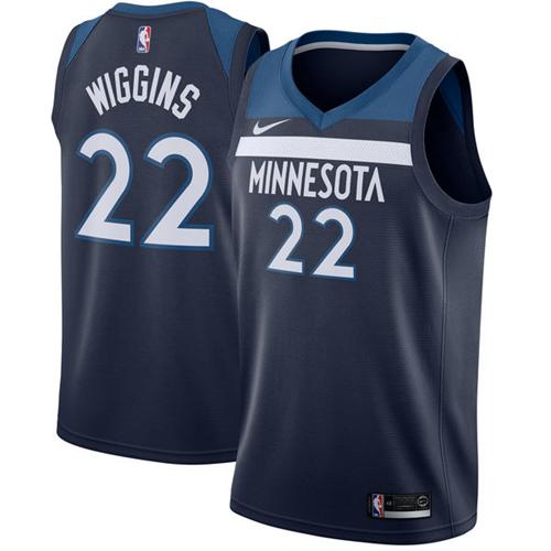 Blue Nike M. Timberwolves #22 NBA Jersey NBA Fan Apparel Quality