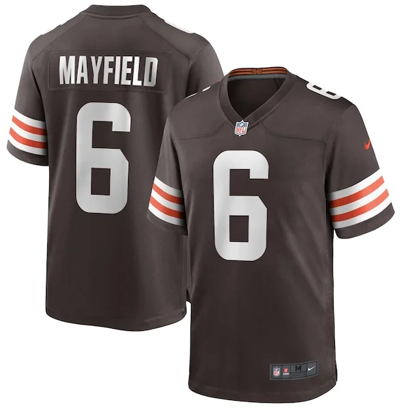 None Game NFL Jersey - Brown | Performance Football Apparel | NFL Foot