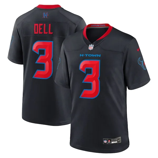 None Tank Dell Game Jersey - Navy | NFL Player Jersey | NFL Football