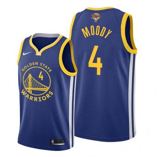 Durable Golden State NBA Authentic Jersey #4 Moses Moody 2022 Finals