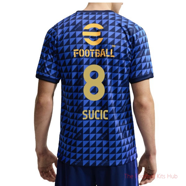 2026-2027 Inter Milan Pre-Match Shirt Sucic #8 Club Kit