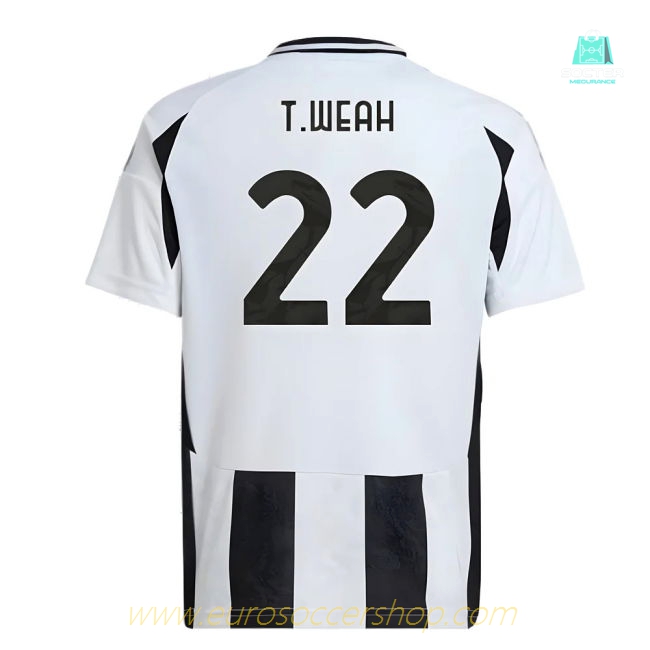 2024-2025 Juventus Home Shirt (Kids) (T.Weah 22)