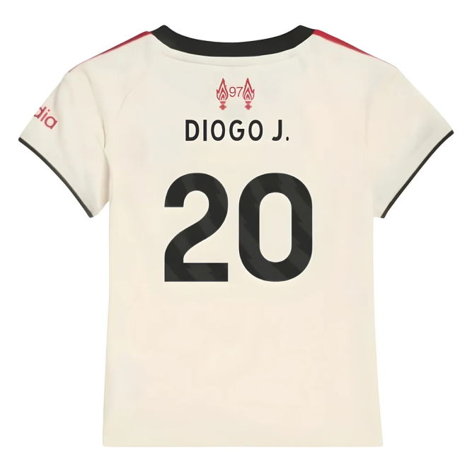Genuine 2025-2026 Liverpool Premier League Away Strip (Baby)