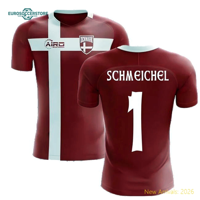 Comfortable Football Team Kids Schmeichel Jersey 2025-2026 Breathable