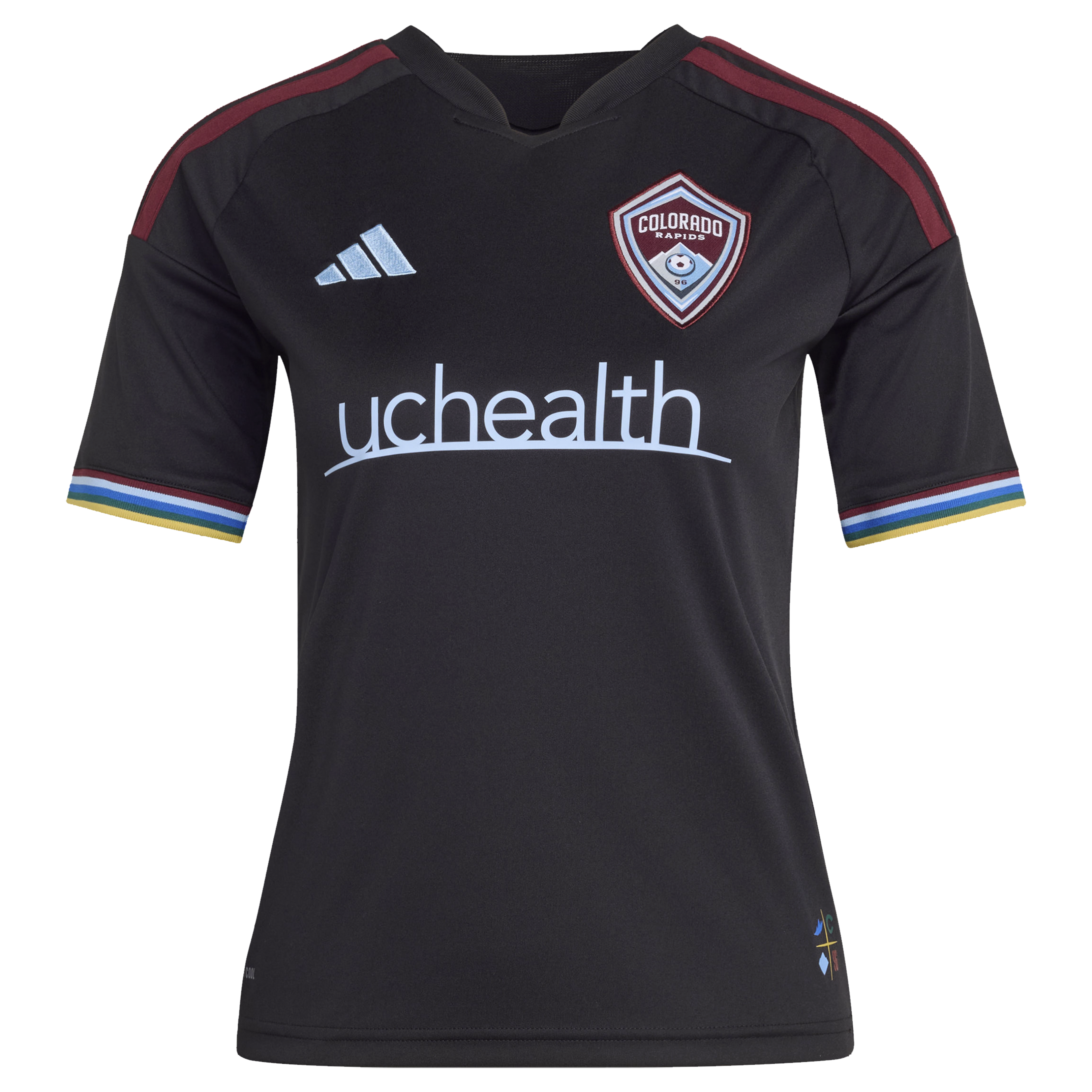 [SJH] Paxten Aaronson Colorado Rapids Youth 2026 Colorful Colorado Replica Jersey - Black