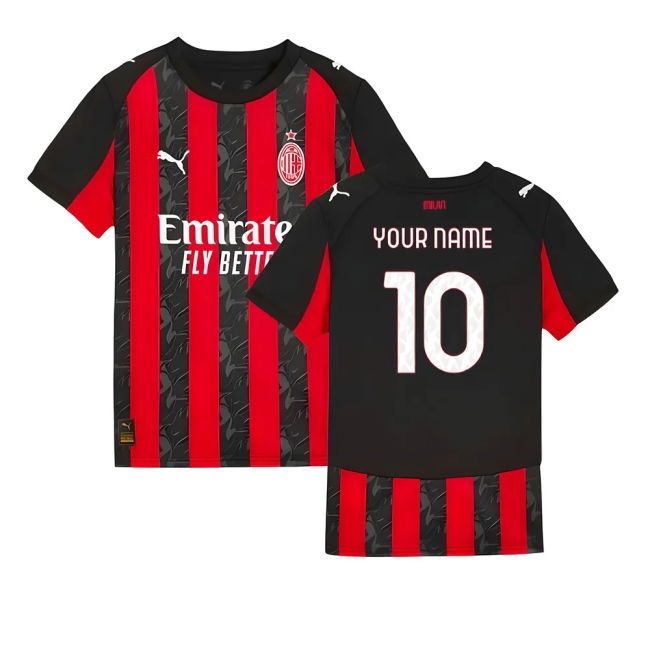 2025-2026 Milan Authentic Home Jersey - Kids (Kids) | Affordable
