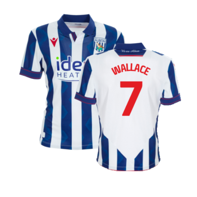 West Brom WBA official style Home Shirt 2024-2025 (Men