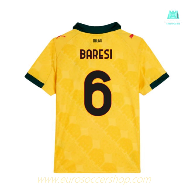 2025-2026 AC Milan Third Shirt (Kids) (Baresi 6)