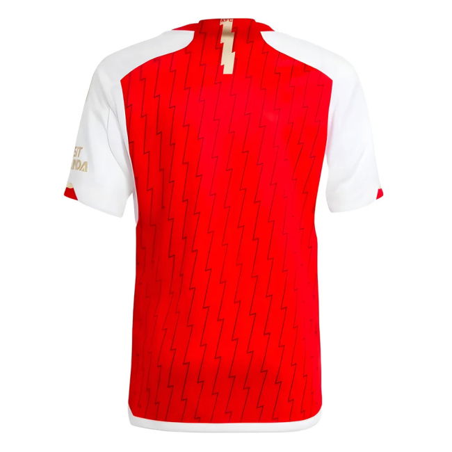 Kids Arsenal Team Sleek Home Football Shirt