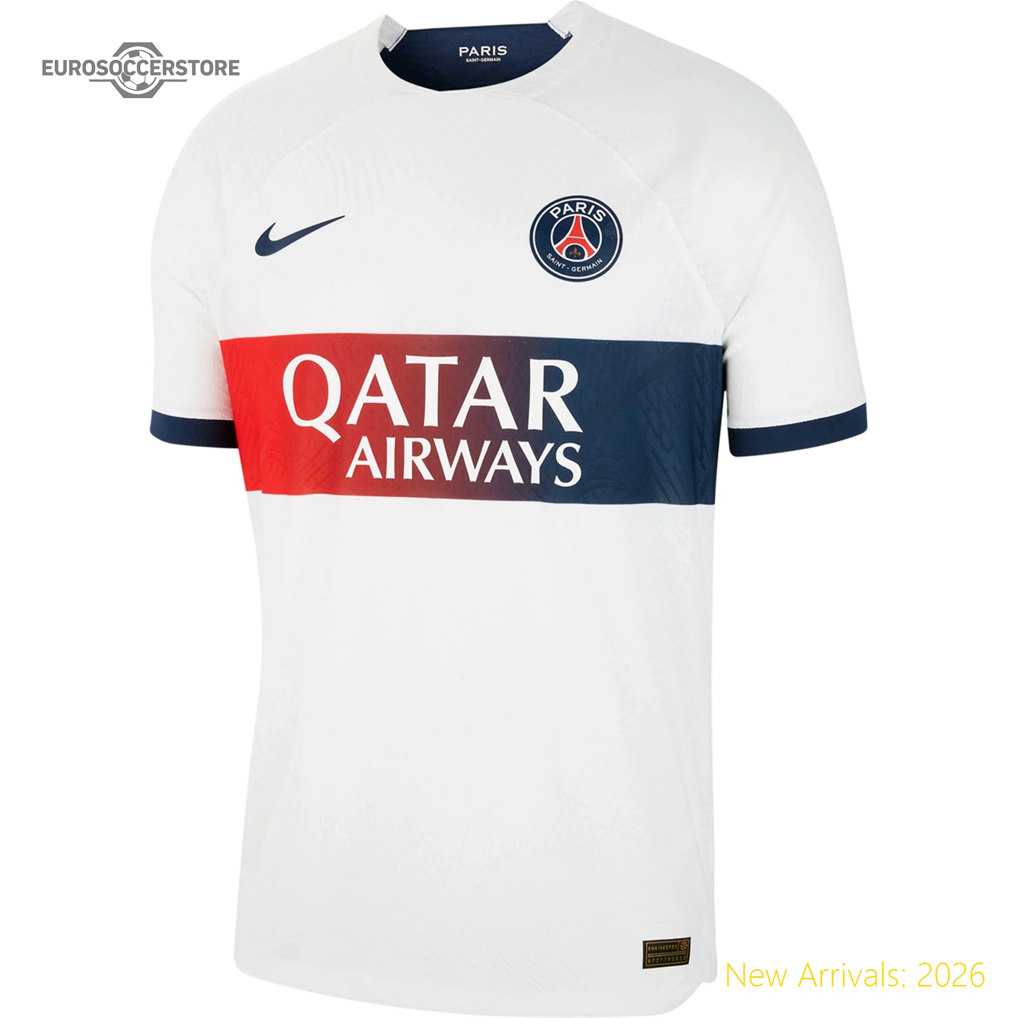 Official Team Merchandise Men Elite Psg Football Star Away Jersey 2023