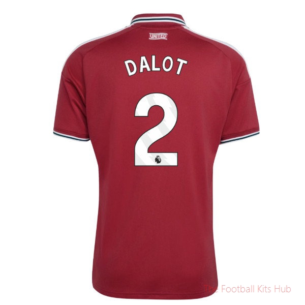Breathable Replica Man Utd 2026-2027 Home Shirt (Dalot 2)