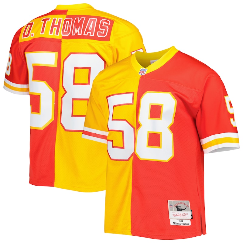 None Derrick Thomas KC Chiefs Powerful Premium Material Jersey