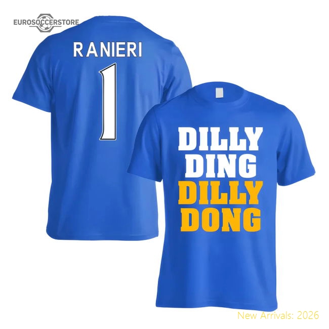 Premium Leicester Claudio Ranieri Dilly Ding T-shirt (ranieri 1)