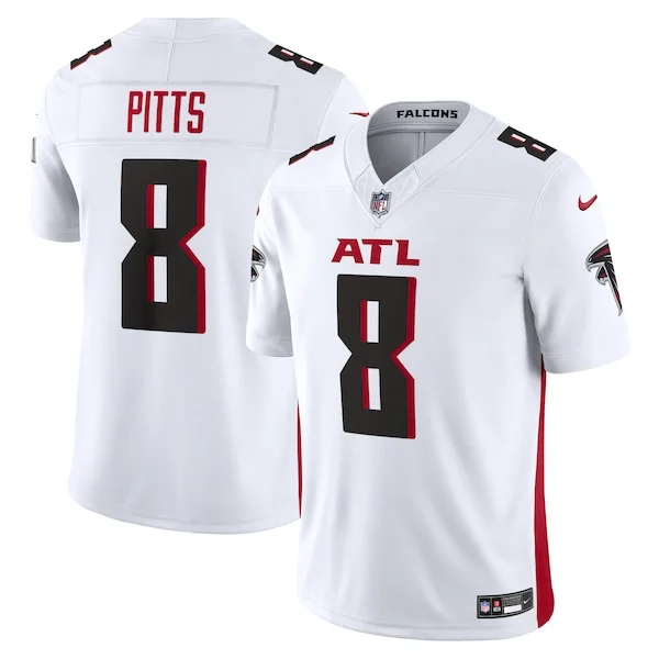 None Kyle Pitts Limited Jersey - White | NFL Player Jersey | NFL Footb