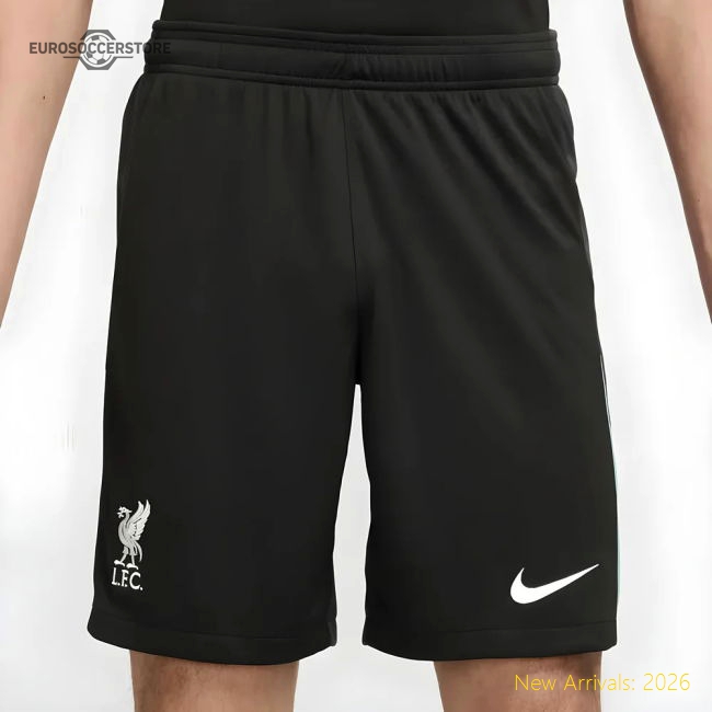 Premium 2024-2025 Liverpool Away Shorts (black) - Premium Quality