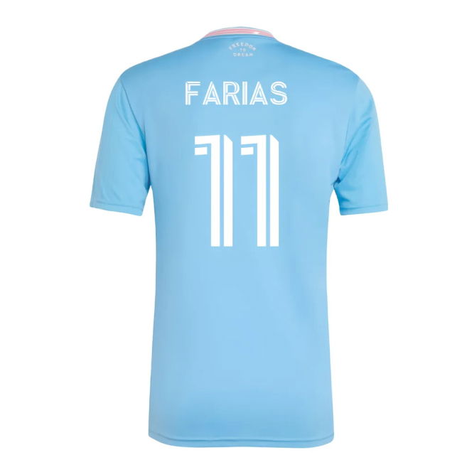 Authentic Farias 1 #1 Current Season Best Value Official Mercha (v10)