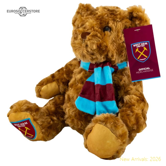 Superior West Ham United Fc Supersoft Classic Bear - Collectors Item